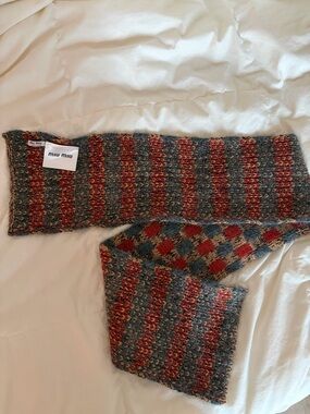Miu Miu Mohair Knit Scarf